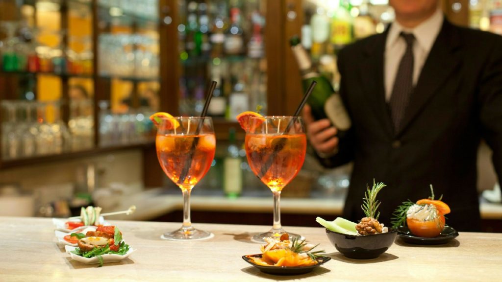 Hotel Diana di Roma cocktail originali e menu di Natale Capodanno con vista panoramica sulla città